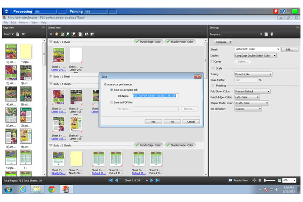 第 10 步:检查并打印