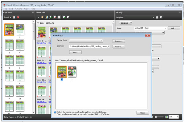 第 2 步:插入封页
